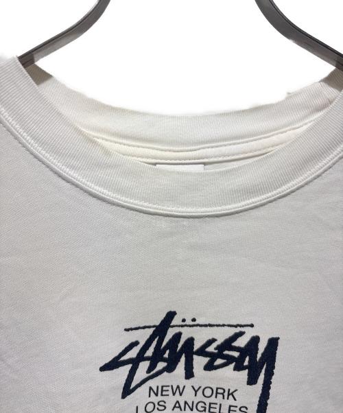 NIKE（ナイキ）NIKE (ナイキ) stussy (ステューシー) International Tee ホワイト サイズ:XLの古着・服飾アイテム