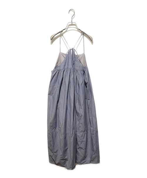 Curensology（カレンソロジー）Curensology (カレンソロジー) キャミソールワンピース ネイビー サイズ:FREEの古着・服飾アイテム