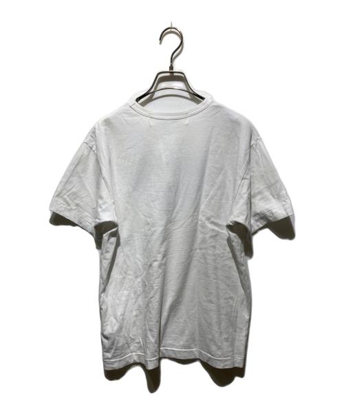 PLAY COMME des GARCONS（プレイコムデギャルソン）PLAY COMME des GARCONS (プレイコムデギャルソン) AD2025 Printed Heart T-Shirt ホワイト サイズ:Mの古着・服飾アイテム