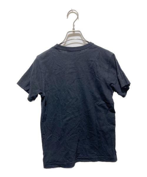 PLAY COMME des GARCONS（プレイコムデギャルソン）PLAY COMME des GARCONS (プレイコムデギャルソン) ハート刺繍Tシャツ ブラック サイズ:Mの古着・服飾アイテム