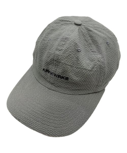 AFFXWRKS（アフィックスワークス）AFFXWRKS (アフィックスワークス) キャップ グレー サイズ:FREEの古着・服飾アイテム