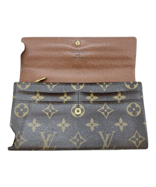 LOUIS VUITTON（ルイ ヴィトン）LOUIS VUITTON (ルイ ヴィトン) 長財布 ブラウンの古着・服飾アイテム