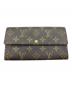 LOUIS VUITTON（ルイ ヴィトン）の古着「長財布」｜ブラウン