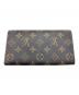 LOUIS VUITTON (ルイ ヴィトン) 長財布 ブラウン：20000円