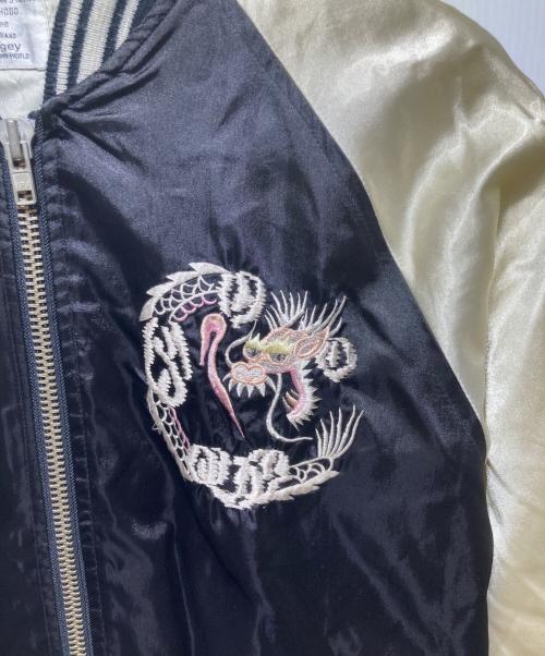 Mr BOGEY（ミスターボギー）Mr BOGEY (ミスターボギー) スカジャン ブラック サイズ:不明の古着・服飾アイテム
