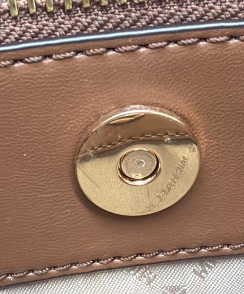 MICHAEL KORS（マイケルコース）MICHAEL KORS (マイケルコース) HOPE ミディアム メッセンジャー / サッチェル ブラウンの古着・服飾アイテム