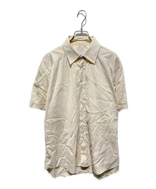PRADA（プラダ）PRADA (プラダ) 半袖シャツ アイボリー サイズ:42/16の古着・服飾アイテム