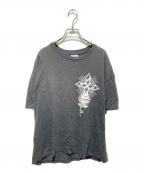 Hanesヘインズ）の古着「プリントTシャツ」｜ブラック