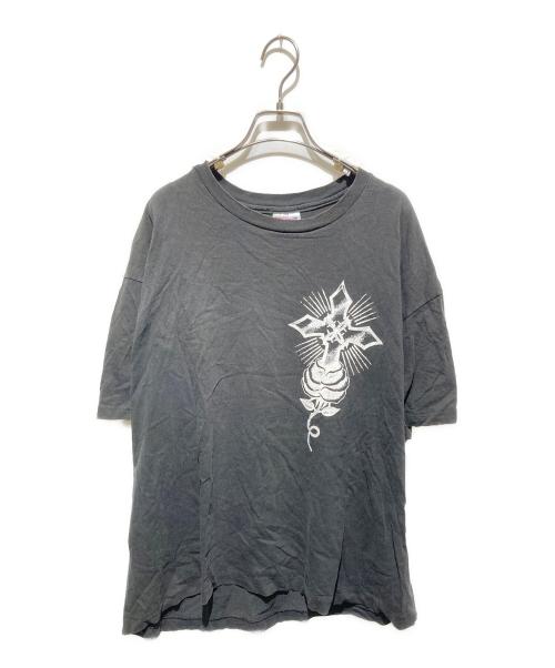 Hanes（ヘインズ）Hanes (ヘインズ) プリントTシャツ ブラック サイズ:ＸＬの古着・服飾アイテム