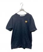 PLAY COMME des GARCONSプレイコムデギャルソン）の古着「ロゴTシャツ」｜ブラック