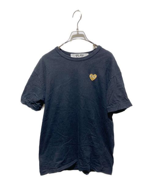 PLAY COMME des GARCONS（プレイコムデギャルソン）PLAY COMME des GARCONS (プレイコムデギャルソン) ロゴTシャツ ブラック サイズ:XLの古着・服飾アイテム