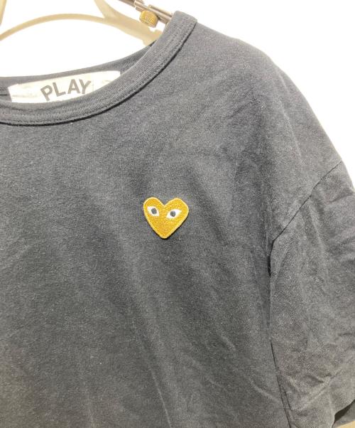 PLAY COMME des GARCONS（プレイコムデギャルソン）PLAY COMME des GARCONS (プレイコムデギャルソン) ロゴTシャツ ブラック サイズ:XLの古着・服飾アイテム