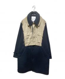 Richie Witchie（リッチーウィッチー）の古着「GARMENT [MELTON COAT]」｜ブラック