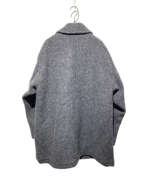 STEVEN ALAN（スティーブンアラン）STEVEN ALAN (スティーブンアラン) KNIT FLEC HALF BALMACAAN COAT ブラック サイズ:Ｍの古着・服飾アイテム