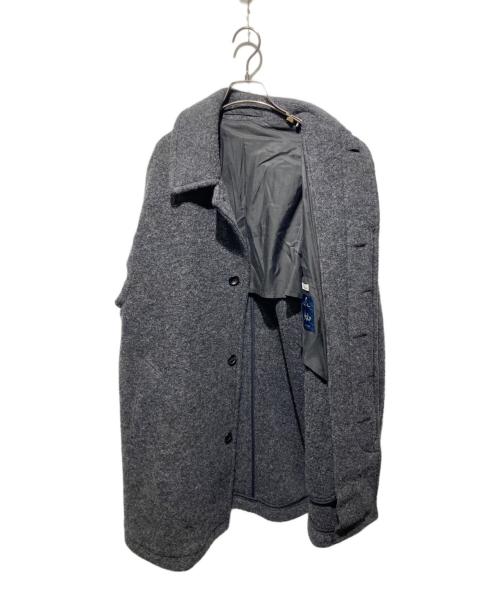 STEVEN ALAN（スティーブンアラン）STEVEN ALAN (スティーブンアラン) KNIT FLEC HALF BALMACAAN COAT ブラック サイズ:Ｍの古着・服飾アイテム