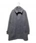 STEVEN ALAN（スティーブンアラン）の古着「KNIT FLEC HALF BALMACAAN COAT」｜ブラック