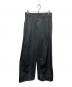 YUKI HASHIMOTO（ユウキハシモト）の古着「RAW EDGE TWISTED WORK PANTS BLACK」｜ブラック