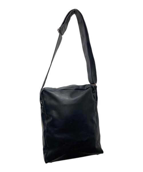 COMME des GARCONS HOMME PLUS（コムデギャルソンオムプリュス）COMME des GARCONS HOMME PLUS (コムデギャルソンオムプリュス) PVCショルダーバッグ ブラックの古着・服飾アイテム