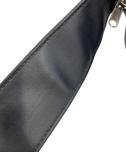 COMME des GARCONS HOMME PLUS（コムデギャルソンオムプリュス）COMME des GARCONS HOMME PLUS (コムデギャルソンオムプリュス) PVCショルダーバッグ ブラックの古着・服飾アイテム