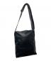 COMME des GARCONS HOMME PLUS (コムデギャルソンオムプリュス) PVCショルダーバッグ ブラック：12000円