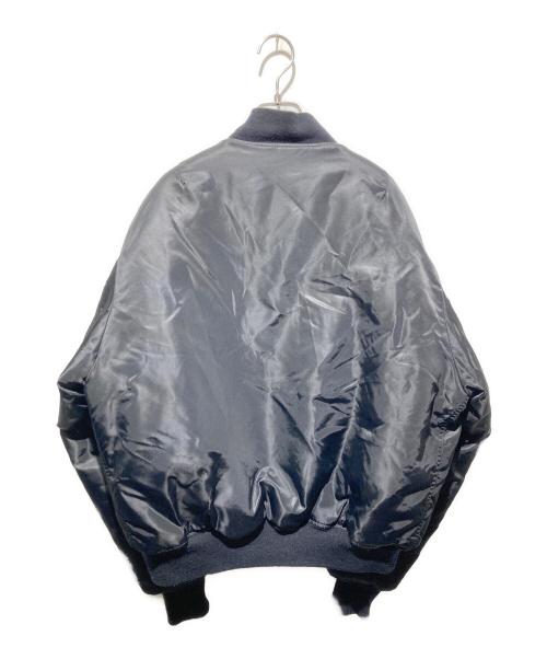 USED（ユーズド）USED (ユーズド) MA-1ジャケット ブラック サイズ:Lの古着・服飾アイテム