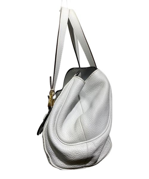 LOEWE（ロエベ）LOEWE (ロエベ) ワンショルダーバッグ ホワイトの古着・服飾アイテム
