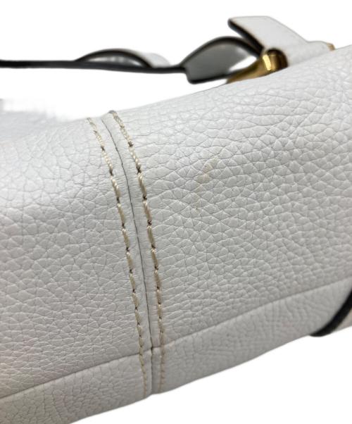 LOEWE（ロエベ）LOEWE (ロエベ) ワンショルダーバッグ ホワイトの古着・服飾アイテム