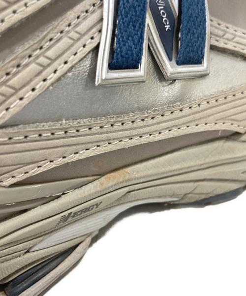 NEW BALANCE（ニューバランス）NEW BALANCE (ニューバランス) ローカットスニーカー グレー×ネイビー サイズ:26.5cmの古着・服飾アイテム