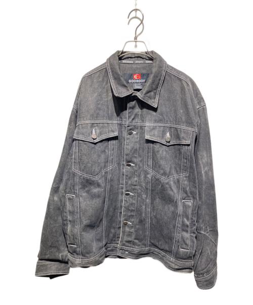 godbody（ゴッドボディ）GODBODY (ゴッドボディ) デニムジャケット ブラック サイズ:Ｌの古着・服飾アイテム