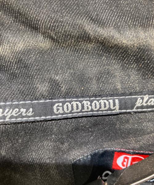 godbody（ゴッドボディ）GODBODY (ゴッドボディ) デニムジャケット ブラック サイズ:Ｌの古着・服飾アイテム