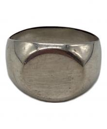 JIL SANDER（ジルサンダー）の古着「CLASSIC CHEVALIER RING 1」｜シルバー