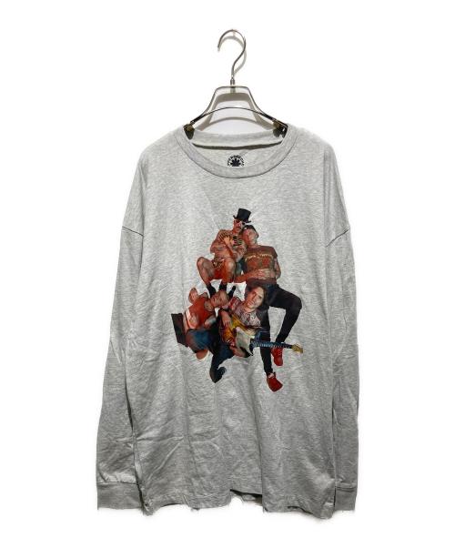 RED HOT CHILI PEPPERS（レッドホットチリペッパーズ）RED HOT CHILI PEPPERS (レッドホットチリペッパーズ) 2024 Tour L/S Tee グレー サイズ:Lの古着・服飾アイテム