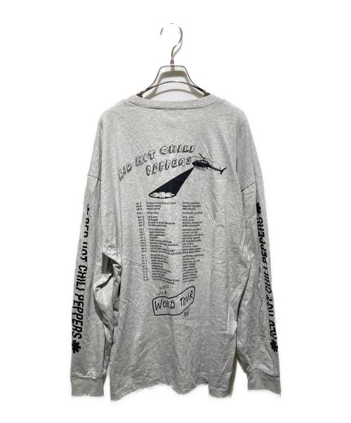 RED HOT CHILI PEPPERS（レッドホットチリペッパーズ）RED HOT CHILI PEPPERS (レッドホットチリペッパーズ) 2024 Tour L/S Tee グレー サイズ:Lの古着・服飾アイテム