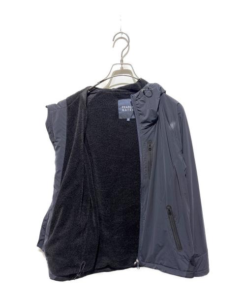PEARLY GATES（パーリーゲイツ）PEARLY GATES (パーリーゲイツ) 2WAYストレッチ フーディブルゾン ブラック サイズ:5の古着・服飾アイテム