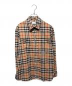BURBERRYバーバリー）の古着「ノバチェックシャツ」｜ブラウン