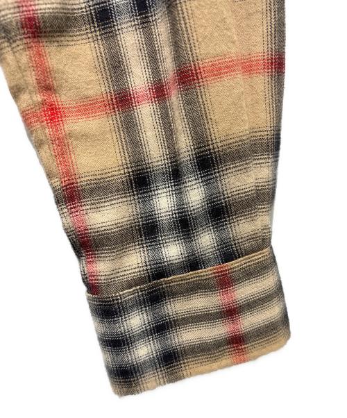 BURBERRY（バーバリー）BURBERRY (バーバリー) ノバチェックシャツ ブラウン サイズ:Sの古着・服飾アイテム