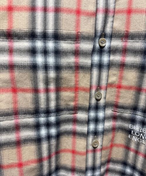 BURBERRY（バーバリー）BURBERRY (バーバリー) ノバチェックシャツ ブラウン サイズ:Sの古着・服飾アイテム