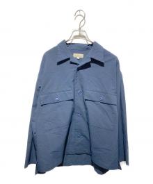 JAPAN BLUE JEANS（ジャパンブルージーンズ）の古着「ワークシャツ」｜ネイビー