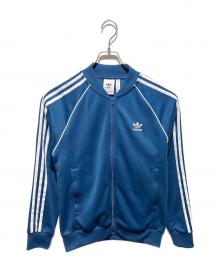 adidas（アディダス）の古着「ブルゾン」｜ブルー