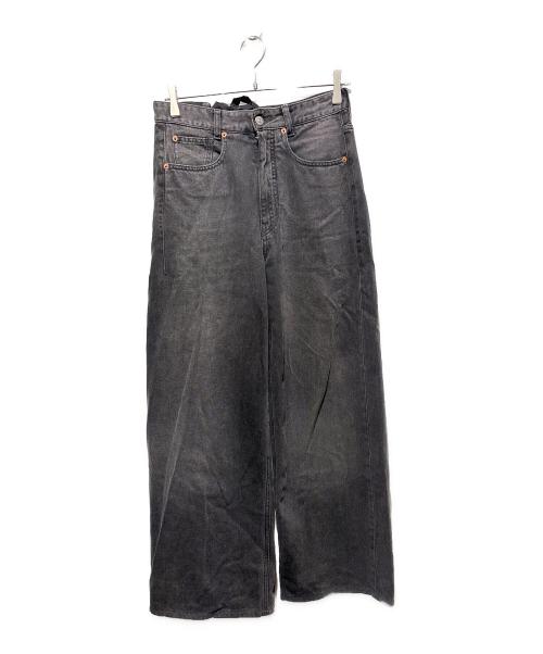 MM6 Maison Margiela（エムエムシックスメゾンマルジェラ）MM6 Maison Margiela (エムエムシックスメゾンマルジェラ) デニムパンツ インディゴ サイズ:66cm (W26)の古着・服飾アイテム