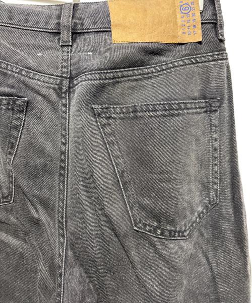 MM6 Maison Margiela（エムエムシックスメゾンマルジェラ）MM6 Maison Margiela (エムエムシックスメゾンマルジェラ) デニムパンツ インディゴ サイズ:66cm (W26)の古着・服飾アイテム