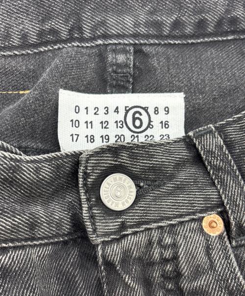 MM6 Maison Margiela（エムエムシックスメゾンマルジェラ）MM6 Maison Margiela (エムエムシックスメゾンマルジェラ) デニムパンツ インディゴ サイズ:66cm (W26)の古着・服飾アイテム
