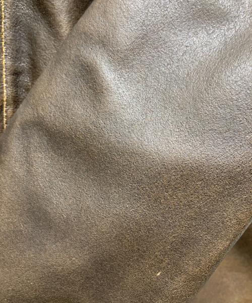 OLD GAP（オールドギャップ）OLD GAP (オールドギャップ) シングルライダースジャケット ブラウン サイズ:Ｍの古着・服飾アイテム