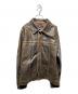 OLD GAP（オールドギャップ）の古着「シングルライダースジャケット」｜ブラウン