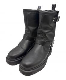 Dr.Martens（ドクターマーチン）の古着「ANISTONE HI リガー ブーツ」｜ブラック