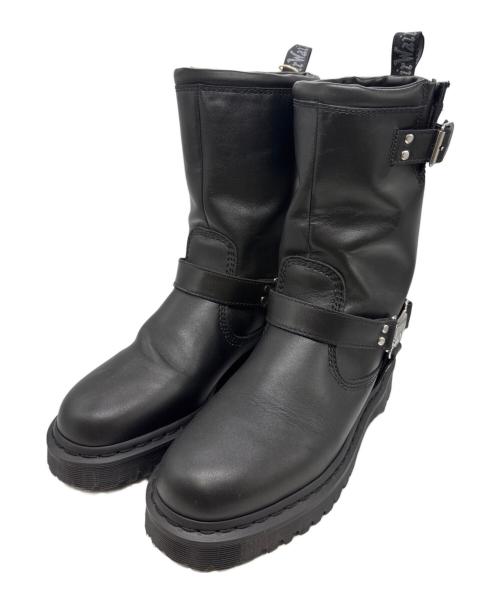 Dr.Martens（ドクターマーチン）Dr.Martens (ドクターマーチン) ANISTONE HI リガー ブーツ ブラック サイズ:UK8の古着・服飾アイテム