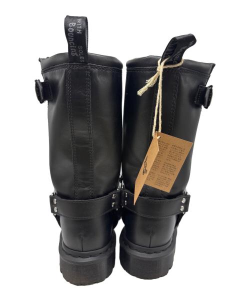 Dr.Martens（ドクターマーチン）Dr.Martens (ドクターマーチン) ANISTONE HI リガー ブーツ ブラック サイズ:UK8の古着・服飾アイテム