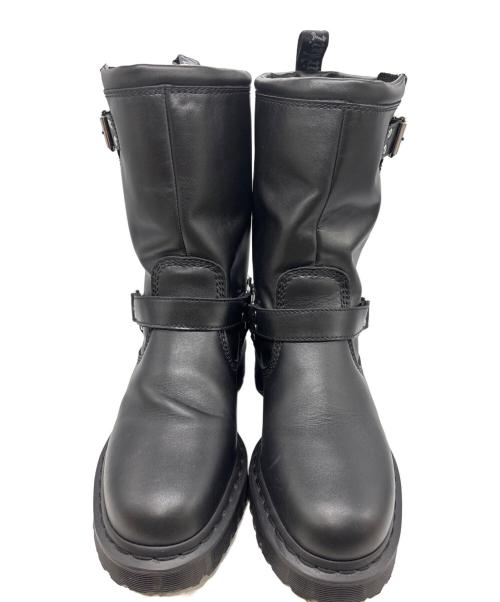 Dr.Martens（ドクターマーチン）Dr.Martens (ドクターマーチン) ANISTONE HI リガー ブーツ ブラック サイズ:UK8の古着・服飾アイテム