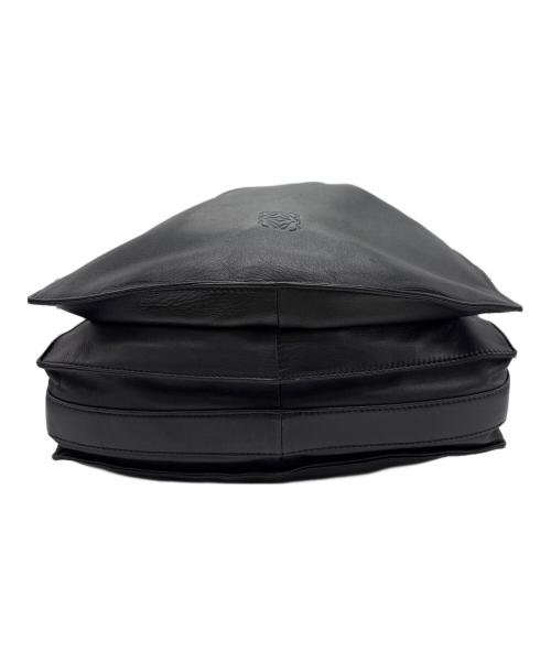 LOEWE（ロエベ）LOEWE (ロエベ) 巾着ショルダーバッグ ブラックの古着・服飾アイテム
