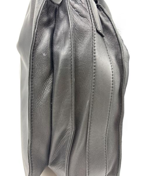 LOEWE（ロエベ）LOEWE (ロエベ) 巾着ショルダーバッグ ブラックの古着・服飾アイテム